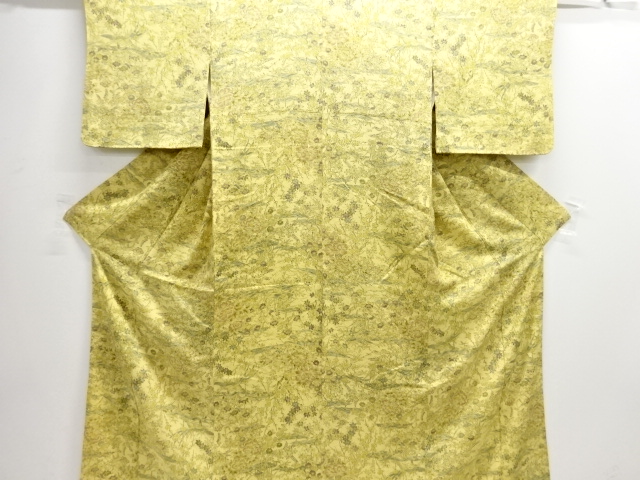 JAPANESE KIMONO / KOMON / FLOWER & BIRD